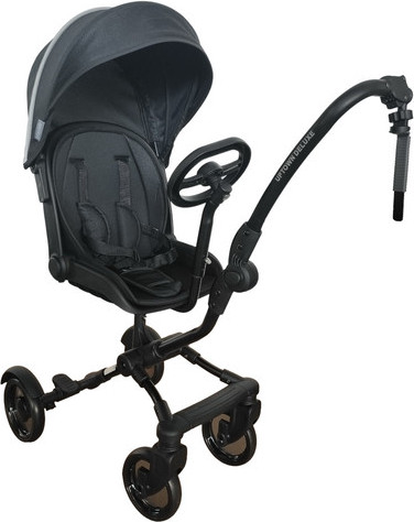 טרמפיסט צד עם מושב לעגלה ו-4 גלגלים COZY UPTOWN DELUXE מבית BabySafe