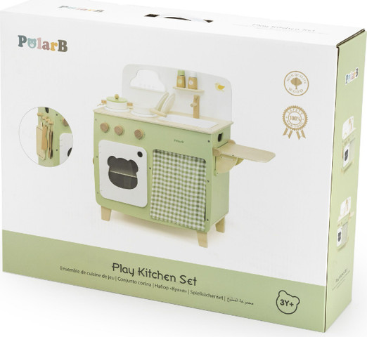 סט מטבח מאובזר ירוק PolarB by Viga