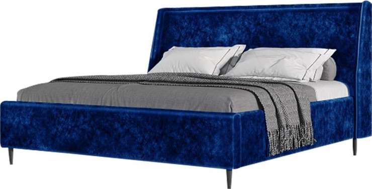 מיטה מרופדת Oxford –- ורוד עתיק