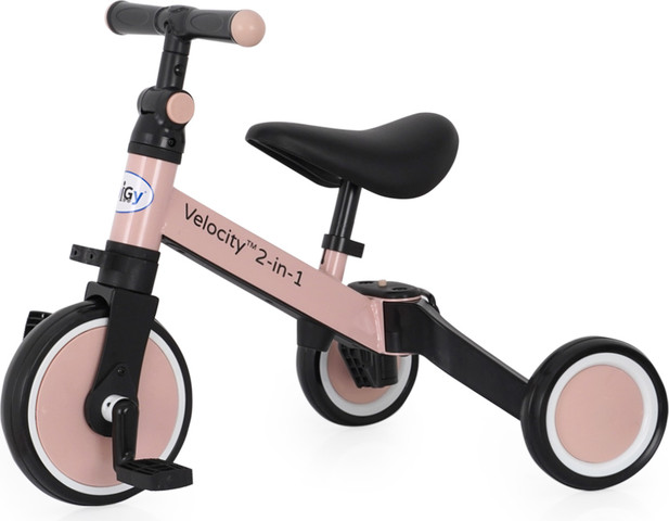 אופני איזון/ אופניים ללא פדלים ולוסיטי 2 ב-1 - Velocity™ 2-in-1 ורוד - Pink