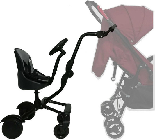 טרמפיסט צד עם מושב לעגלה ו 4 גלגלים COZY UPTOWN RIDER