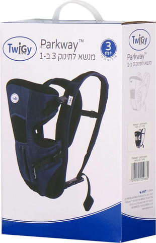 מנשא לתינוק 3 ב-1 פארקוואי - ™Parkway שחור / לבן - Ivory