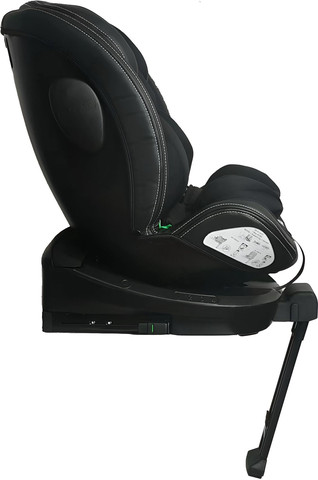 כיסא בטיחות I SAFE מסתובב 360 משולב בוסטר הכולל רגלית Supporting Leg תקן חדש צבע:אפור