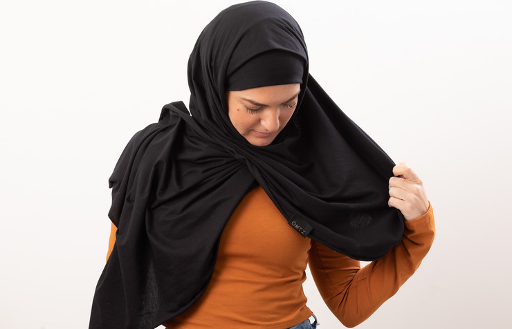 צעיף אבץ אנטי בקטריאלי – טיפול לקרקפת בעייתית, צוואר וכתפיים לעור רגיש, אקנתי ועם קשקשת