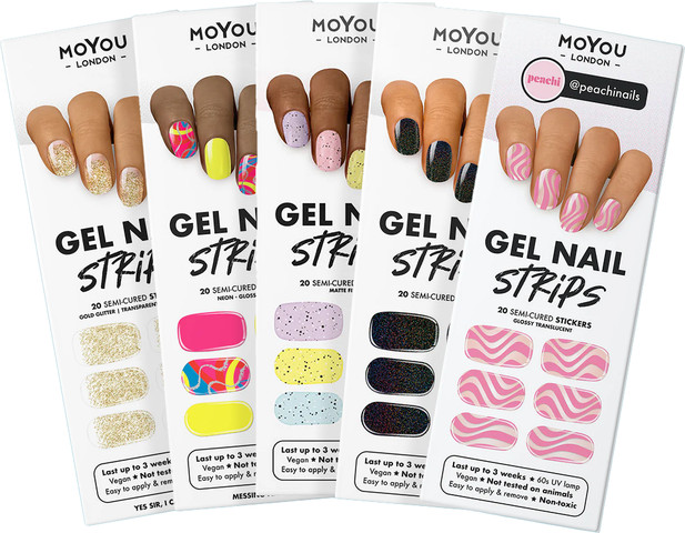 The Gel Revolution: מארז 5 ערכות רצועות ג'ל MoYou