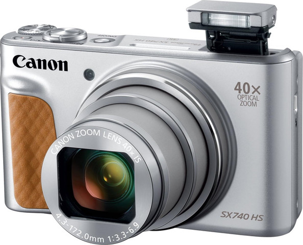 מצלמה דיגיטלית Canon קנון Powershot SX740 HS כסוף