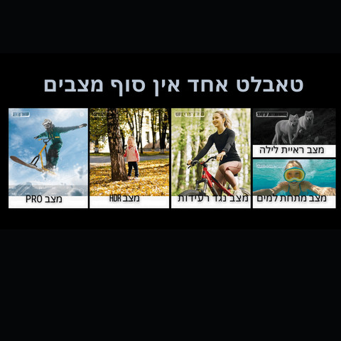 טאבלט אנדרואיד מוקשח Outdoor TableX Ultra | גודל מסך 10.95'' | IP68