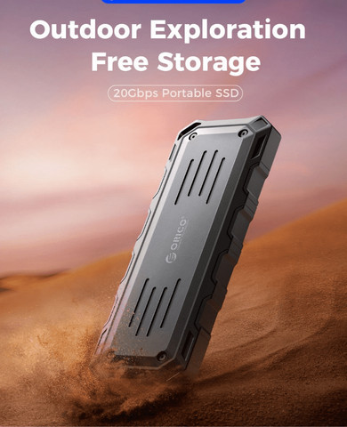 כונן קשיח חיצוני 1TB עמיד למים | 20Gbps