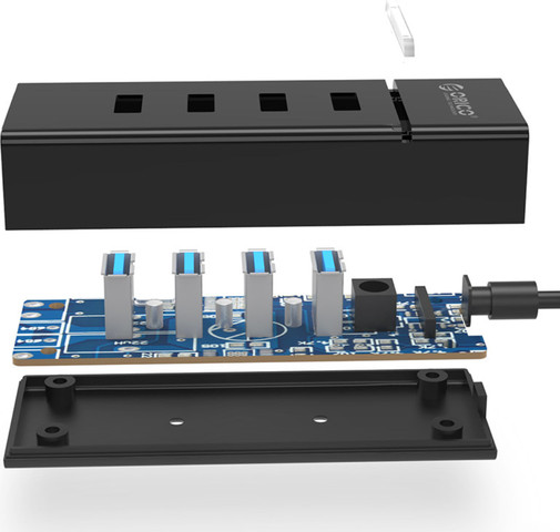 תחנת עגינה USB-A | עם 4 יציאות