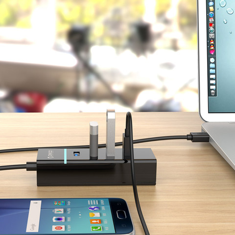 תחנת עגינה USB-A | עם 4 יציאות