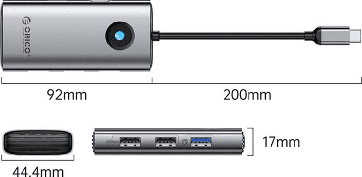 עמדת עגינה Type C | עם 6 יציאות מגוונות