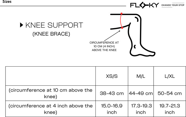 KNEE SUPPORT -תומך ברך ביומכני שחור/שמאל