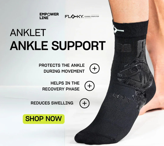 ANKLE SUPPORT   - תומך קרסול ביומכני שמאל