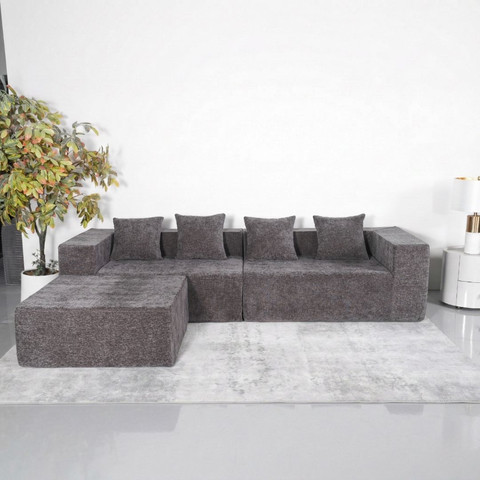 סלון ואקום מודולרי דגם TORINO – חום