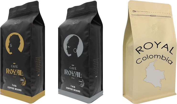 3 ק"ג פולי קפה רויאל Royal Coffee Beans
