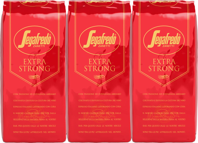 3 ק׳׳ג פולי קפה סגפרדו אקסטרה סטרונג Segafredo Extra Strong