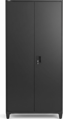 ארון מתכת ירושלים | שחור 90×39×190 ס"מ