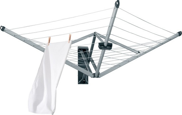 מתלה כביסה WallFix כיסוי בד 24 מטר Brabantia + משלוח חינם