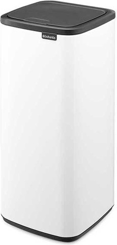 פח אשפה למטבח BO טאץ 30 ליטר, לבן Brabantia