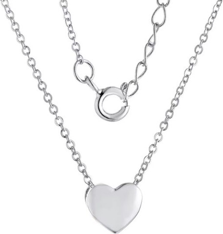 שרשרת לב כסף 925- Belle Necklace