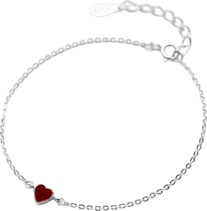 צמיד לב כסף 925- Lola Bracelet