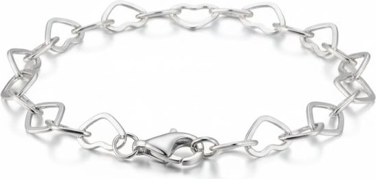 צמיד לב כסף 925- Nona's Hearts bracelet