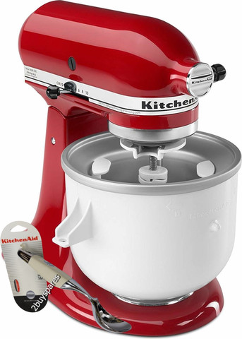 אביזר מכין גלידה למיקסר KitchenAid KICA+כף גלידה איכותית קיצנאייד