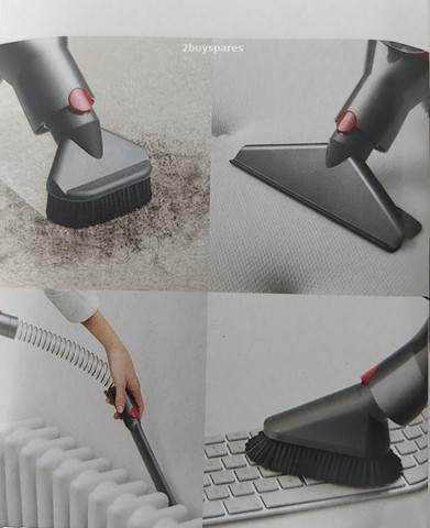 סט/ערכת אביזרים לשואב דייסון Dyson V7/V8/V10/V11/V12/V15-מקורי