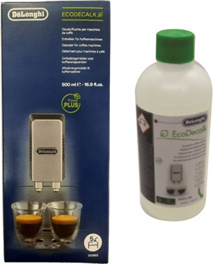 מסיר אבנית למכונת קפה דלונגי ECODECALK 500 ml DELONGHI DLSC500-מקורי
