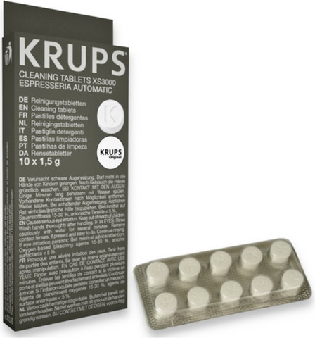 טבליות ניקוי למכונת קפה /KRUPS XP7200/7220/XS3000-מקורי