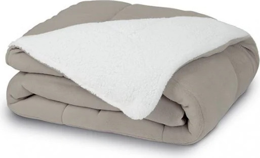 שמיכת חורף זוגית מפנקת סנואו Snow BLANKET ירוק זית