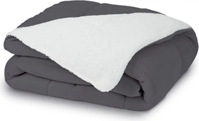 שמיכת חורף זוגית מפנקת סנואו Snow BLANKET ירוק זית