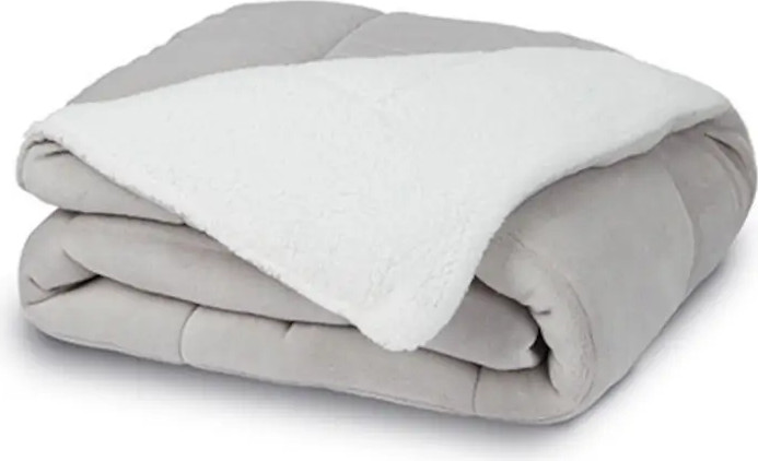 שמיכת חורף זוגית מפנקת סנואו Snow BLANKET ירוק זית