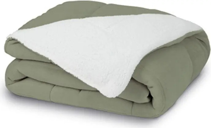 שמיכת חורף זוגית מפנקת סנואו Snow BLANKET טורקיז