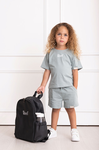 חליפת גרזי - אפור מלאנג