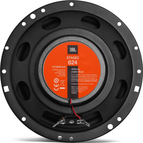 זוג רמקולים JBL STAGE2 624 240W 40RMS "6.5 לרכב