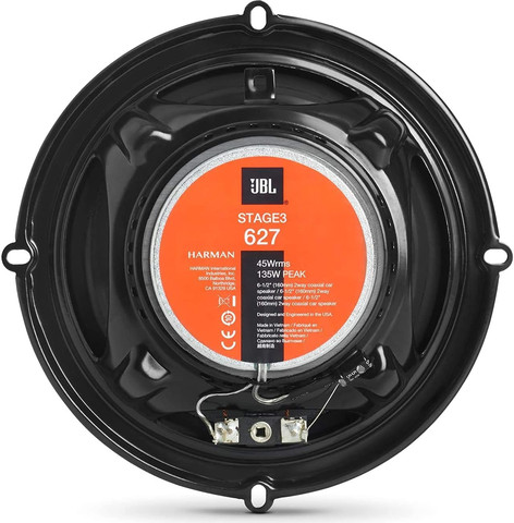 זוג רמקולים JBL STAGE3 627F 225W 45RMS "6.5 לרכב