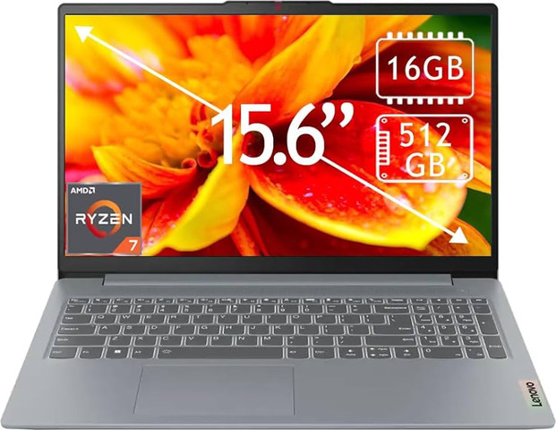 מחשב נייד Lenovo Slim 3 15ABR8 Ryzen 7 5825U 512G