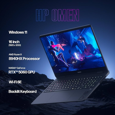 מחשב נייד HP OMEN 16 AP0053 GAMING AMD Ryzen 9 89