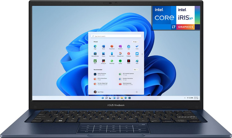 מחשב נייד Asus Vivobook X1404VA I712512 Core i7 1