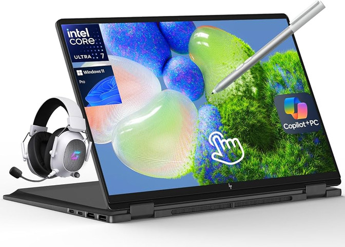 מחשב נייד HP OmniBook X Flip AI 16 AS0047 2 IN 1 C