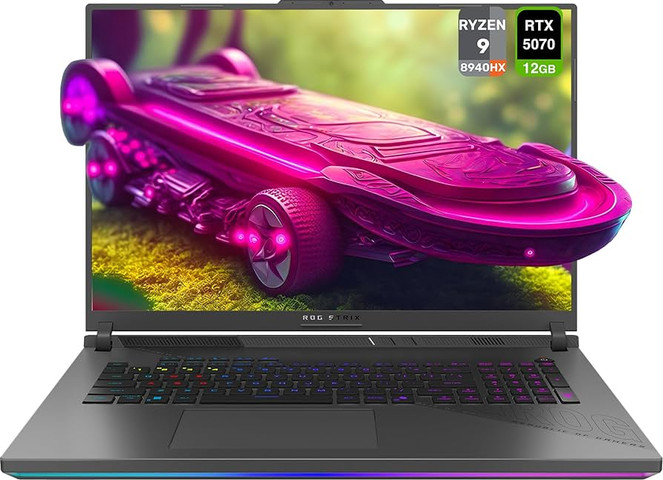 מחשב נייד Asus ROG Strix G18 GAMING Ryzen 9 9955H