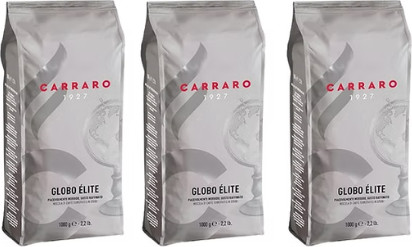 3 ק"ג פולי קפה גלובו עלית מבית Carraro