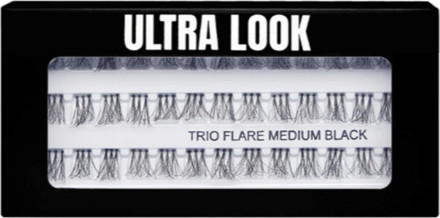 ריסים אולטא לוק טריו מדיום בלאק trio flare medium black