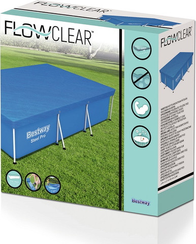 כיסוי עליון BESTWAY מלבני 201*300, 58106