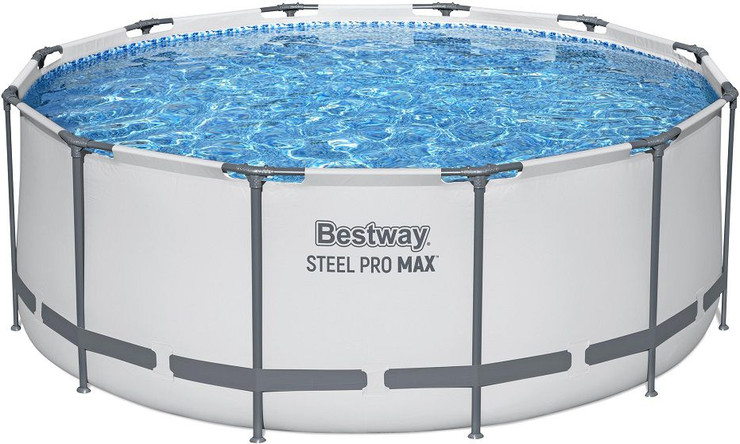 בריכת BESTWAY אולטרה קוטר 366 עומק 122 Steel Pro MAX דגם 56420