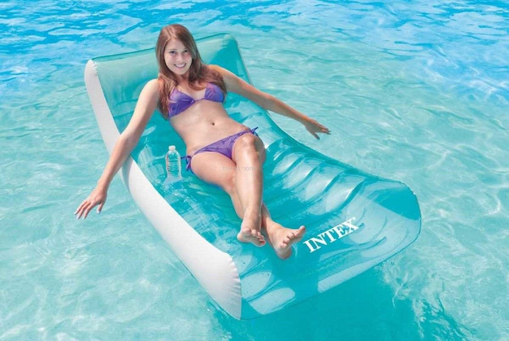 מזרון מתנפח צף INTEX בעיצוב מיוחד, דגם 58856