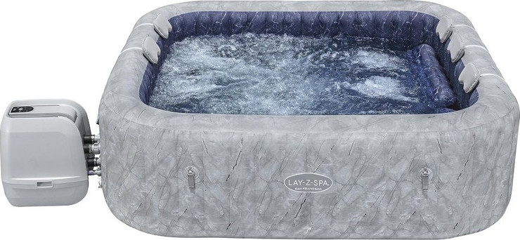 ג'קוזי מתנפח סן פרנסיסקו  BESTWAY San Francisco Smart HydroJet Pro 7, 6001Q