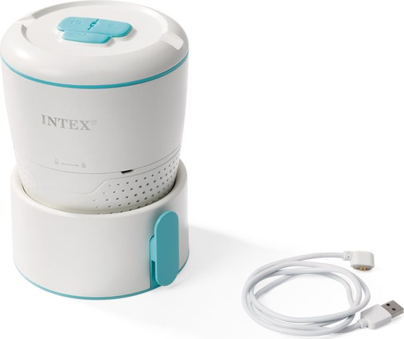 מד מים INTEX מנטר באופן אוטומטי ורציף את רמת PH+רמת הכלור (ORP)+טמפרטורת המים דרך אפליקציית INTEX Link מקט 28607
