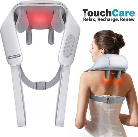 חגורת עיסוי שיאצו אגודלים נטענת TouchCare TC-505